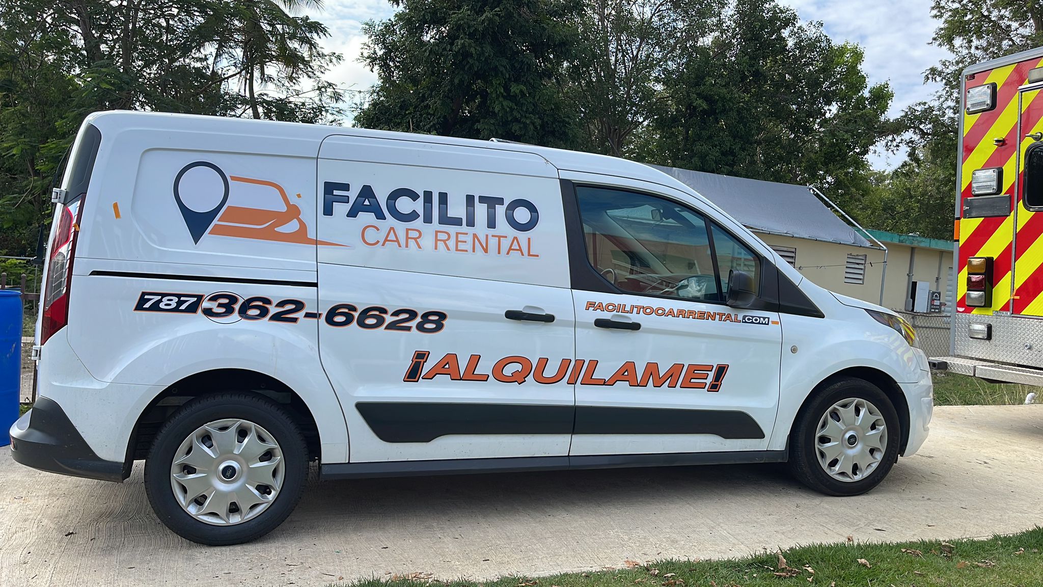 Rotulación para Facilito Car Rental